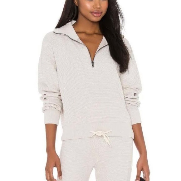 Nwt Varley Buckingham Half Zip Sweater 